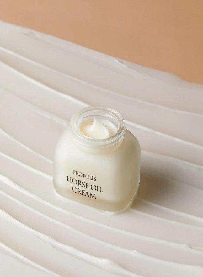 تشارمزون كريم زيت الحصان بالبروبوليس من تشارمزون 50 مل / 1.69 أونصة سائلة - ترطيب مكثف وشد للبشرة الجافة والحساسة - كريم وجه كوري مع غذاء ملكات النحل - Image 2